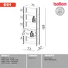 Estanteria Mela 100% MDF - Linea Factory - Bibliotecas, Uruguay | Balton, vista 5 de 8