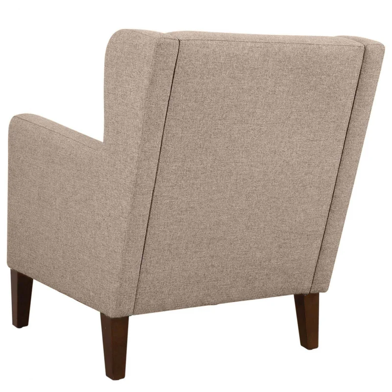 Butaca Marrón Tela Aristocrata en Beige - Sillones y sofás, Uruguay | Divino, vista 3