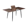 Mesa de Comedor Extensible Lupo - Roble Oscuro en Marrón - Mesas de comedor, Uruguay | NYR, vista 2 de 5