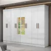 Ropero 8 Puertas Con Estantes Placard Dormitorio Blanco - Roperos y placares, Uruguay | Muebles Express, vista 3 de 4