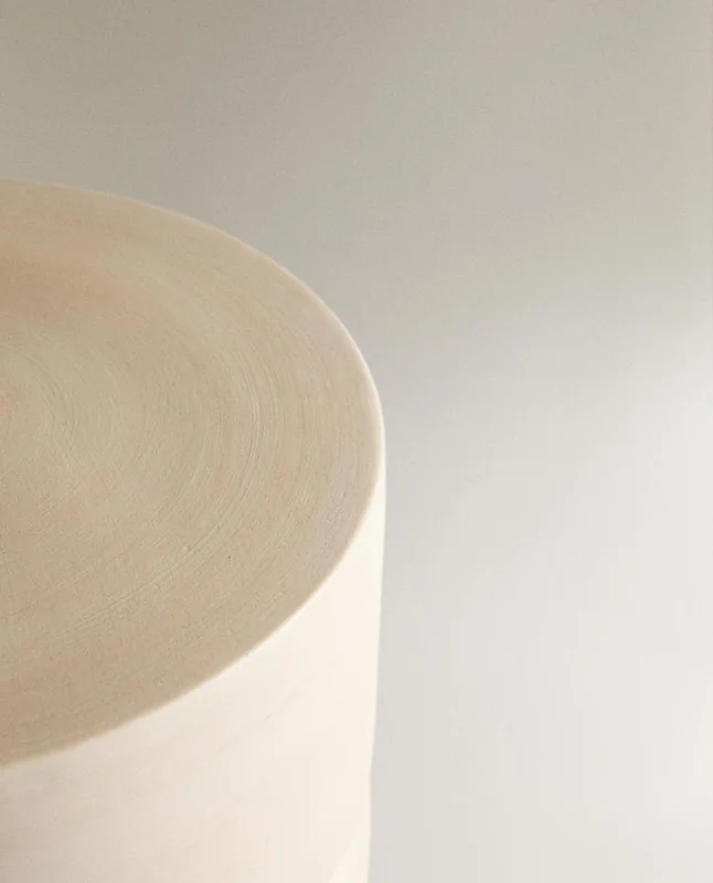 MESA AUXILIAR GRES en Beige - Mesas de living, Uruguay | Zara Home, vista 4
