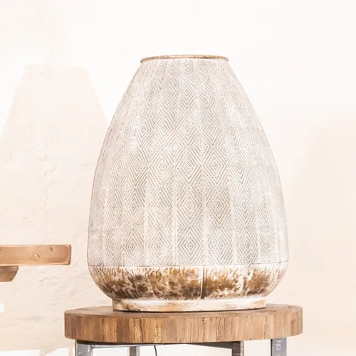 Lámpara de mesa Lavello en Marrón - Lámparas de mesa, Uruguay | Satec