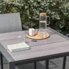 Mesa de Jardín - 90x90 cm - Urbanite - Gris en Gris - Muebles para el exterior, Uruguay | Rústico Hogar, vista 4 de 5