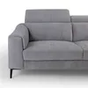 Rinconera Luke - Tela Microfibra - Chaise Derecho - 6686-7 Gris en Beige - Sillones y sofás, Uruguay | NYR, vista 2 de 8