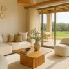 Mesa de Living de Madera Omega en Madera natural - Muebles, Uruguay | Indrana, vista 2 de 4
