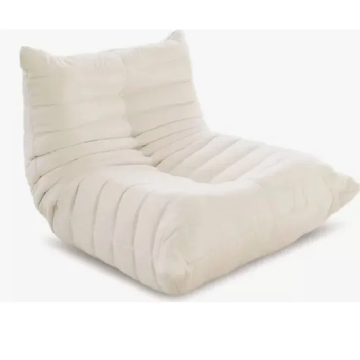 Sillon Lazy Sofa - Blanco en Blanco, Uruguay | La Cueva Muebles, vista 3