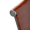Silla De Escritorio Simil-cuero Marron D-101 en Marrón - Escritorios y sillas de escritorio, Uruguay | Divino, vista 4 de 5