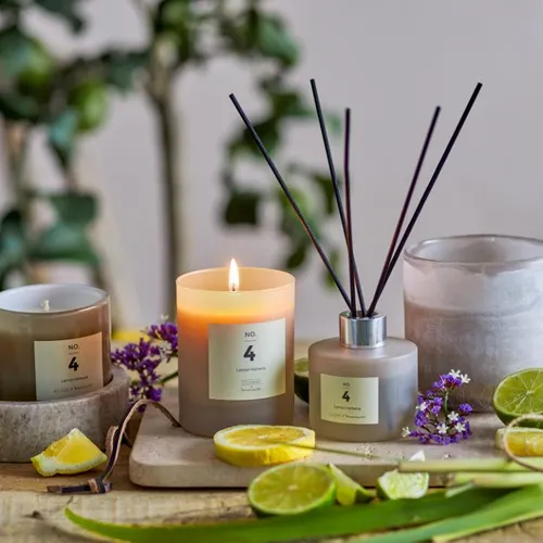 Vela No.4 Limón - Verbena - Velas y Portavelas, Uruguay | Martinika Deco