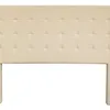 RESPALDO CAPITONEADO SIN BOTONES - TELA FIBREGUARD en Beige - Respaldos de cama, Uruguay | La Iberica, vista 3 de 3