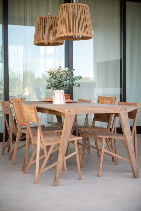 Mesa Diamantina en Madera natural - Mesas de comedor, Uruguay | Balcony