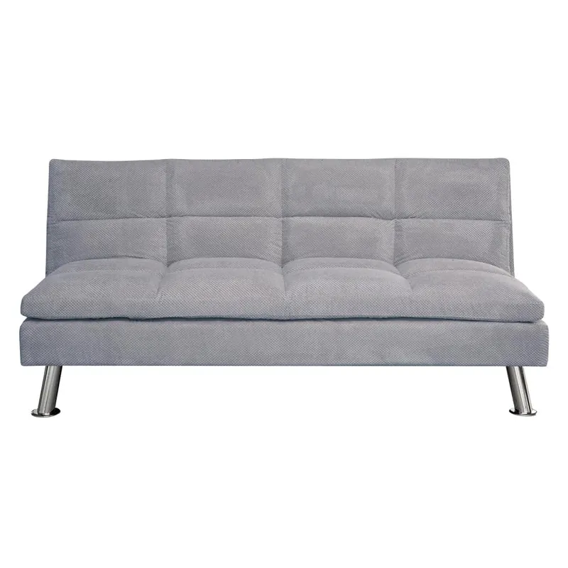 Sofá Cama Tapizado En Microfibra Patas De Metal - Sillones y sofás, Uruguay | Lais Muebles