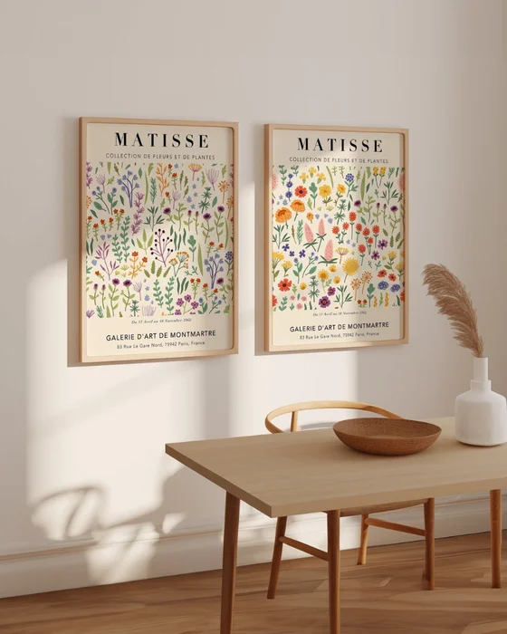 Matisse - Floral en Multicolor - Láminas, Uruguay | La Cuadrería