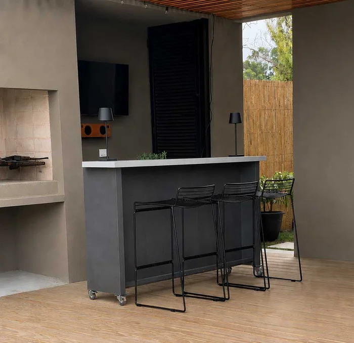 Barra exterior con hierro - Muebles para el exterior, Uruguay | Mezcla