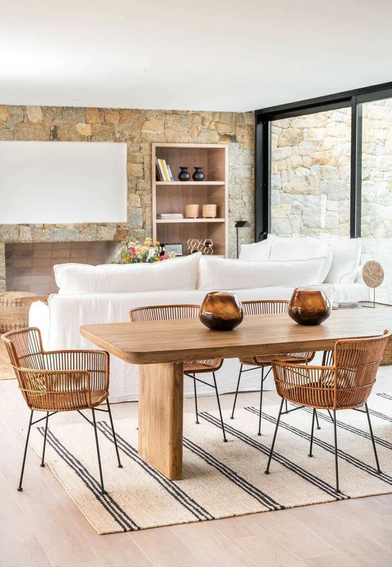MESA COMEDOR ATHENA - 2.00 X 1.00 MTS en Madera natural - Mesas de comedor, Uruguay | La Iberica, vista 30