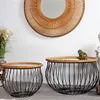 Mesa hierro & madera tosca Grande - Mesas de comedor, Uruguay | Decotech, vista 3 de 5