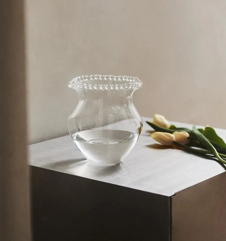 JARRÓN CRISTAL BURBUJAS en Multicolor - Jarrones, Uruguay | Zara Home