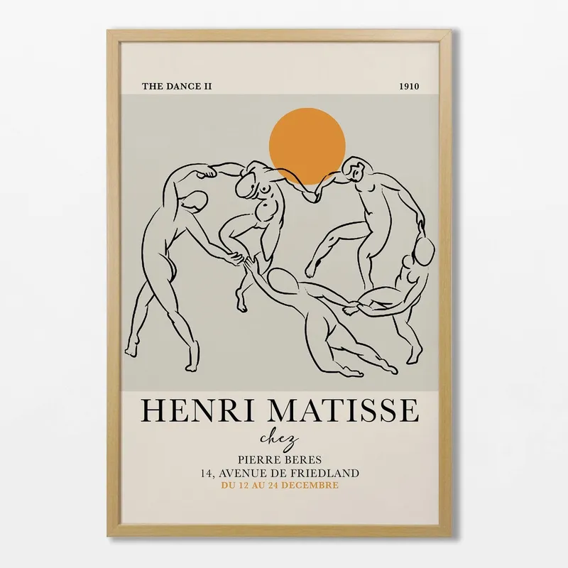 Matisse - La danza Chez - Láminas, Uruguay | La Cuadrería