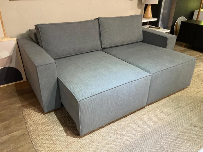 Sofá Retráctil España 3 Cuerpos (210cm) EASY CLEAN - Gris en Gris - Sillones y sofás, Uruguay | Berna Home, vista 5