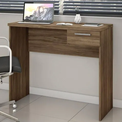 ESCRITORIO OFFICE 1 CAJON ES-NT2000 NOGAL en Marrón - Escritorios y sillas de escritorio, Uruguay | Alfa Ventas