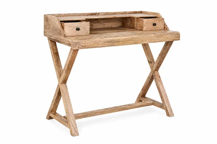 M187 Escritorio 108x60x76 en Madera natural - Escritorios, Uruguay | Victoriana
