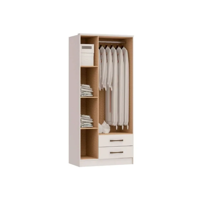 Ropero Moscu 3 Puertas Blanco Mdp en Blanco - Roperos y placares, Uruguay | Albanés, vista 2