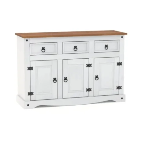 Promo Aparador + Mesa Ratona Linea Naturale - Blanco en Blanco/Roble - Mesas de living, Uruguay | La Cueva Muebles, vista 7