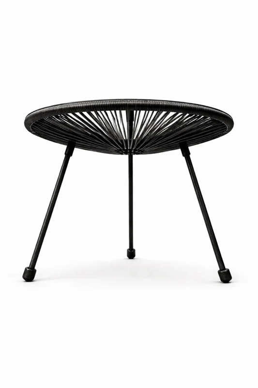 Mesa Living Acapulco - Negro en Negro, Uruguay | Indian, vista 3