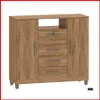 Comoda 4 cajones + 2 puertas – Angra en Multicolor - Cómodas, Uruguay | Punto Unión, vista 2 de 10