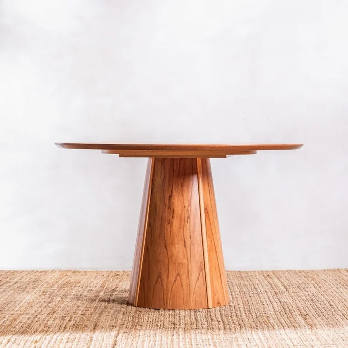 Mesa De Comedor Italia 120 Cm en Madera natural - Mesas de comedor, Uruguay | Aihaus