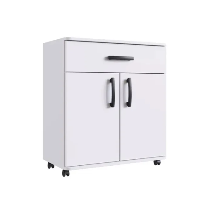 Multiuso Bajo Mesada Tipo Comoda 2 Puertas 1 Cajon en Blanco, Uruguay | Soy Hogar