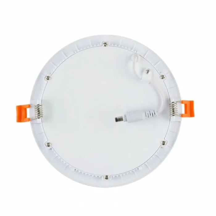 Panel LED Redondo de Empotrar 18W Luz Cálida en Blanco - Lámparas colgantes, Uruguay | Serlux, vista 3