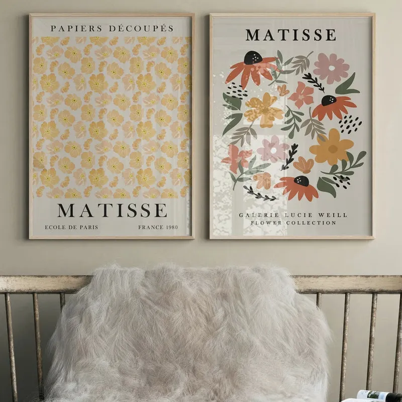 Matisse - Flower Collection N.02 en Multicolor - Láminas, Uruguay | La Cuadrería