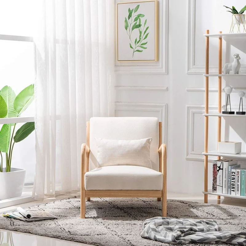 Butaca Olten - Beige en Beige - Butacas, banquetas y puffs, Uruguay | La Cueva Muebles, vista 8