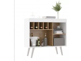 Bar Aparador Retro en Blanco - Comedor, Uruguay | Que Sal Muebleria, vista 2