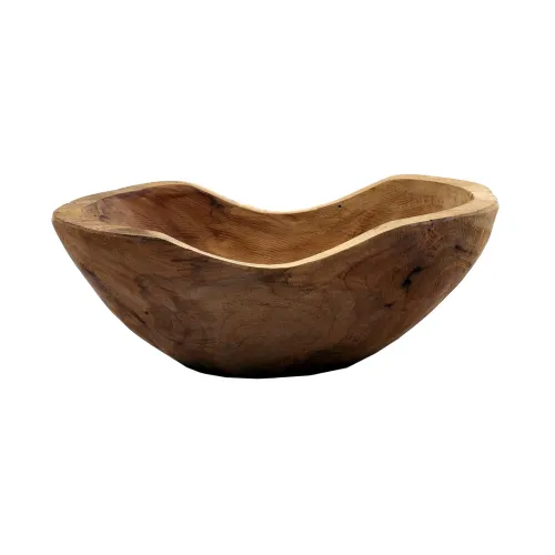 Bowl Decorativo Africa 29*18*10 Madera Natural-beige Natural en Madera natural - Decoración, Uruguay | Divino