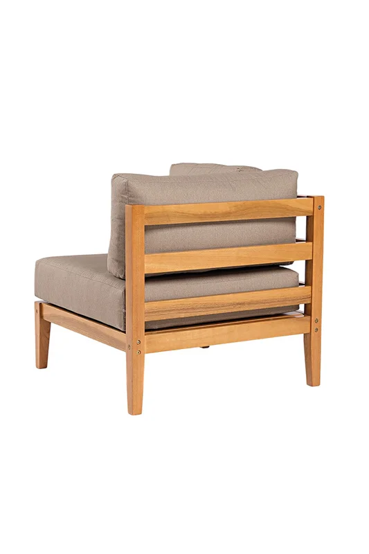 ESQUINA CANNES RIPADA ACQUABLOCK FENDI 74x74x66CM JATOBA - Muebles para el exterior, Uruguay | Vinibel, vista 3