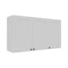 Aereo Alacena Cocina 3 Puertas 120cm Mdf en Blanco - Sillones y sofás, Uruguay | Soy Hogar, vista 2