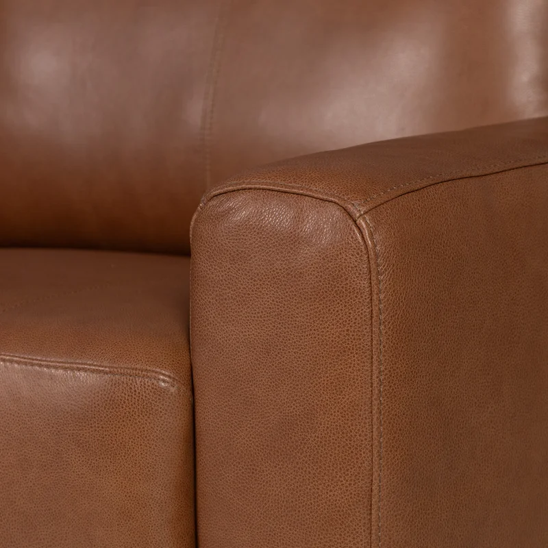 Rinconera Como - Cuero Advanced - 2 + Chaise izquierdo - Maverick Telha (Preventa) en Marrón - Sillones y sofás, Uruguay | Nyr, vista 4