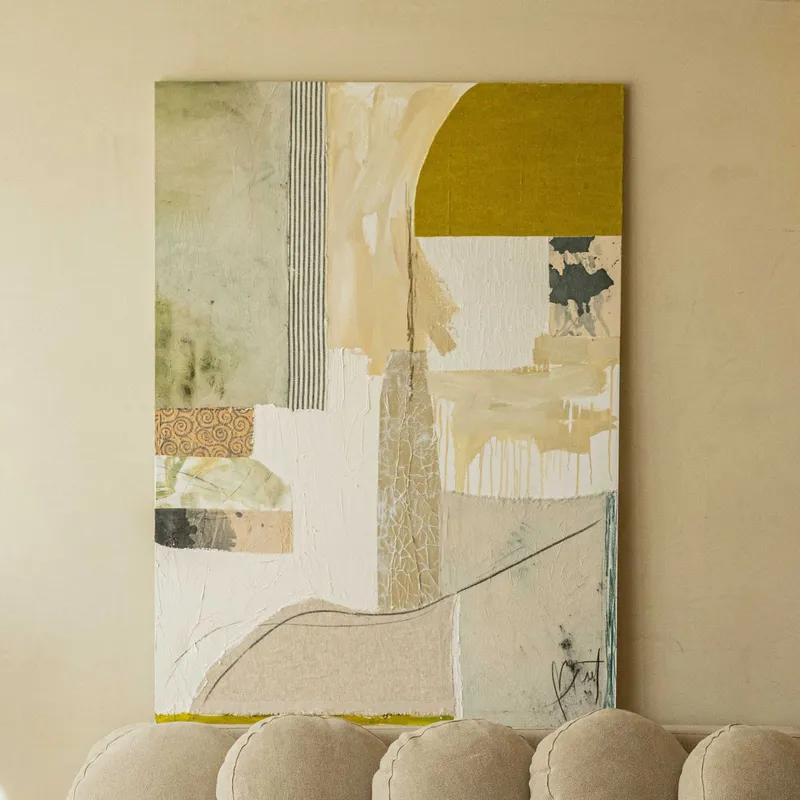 Cuadro PIQ Patchwork en Multicolor - Decoración de pared, Uruguay | De Arcos
