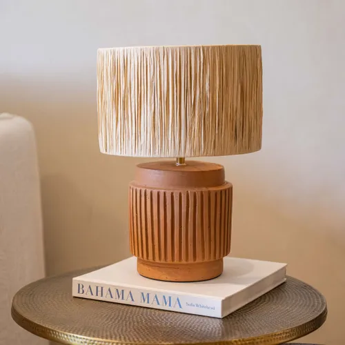 Lámpara de mesa Terracotta en Terracota - Lámparas de mesa, Uruguay | De Arcos
