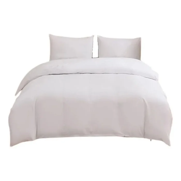 Funda Nordica 1 Plaza - Blanco / Liso en Blanco - Dormitorio, Uruguay | La Cueva Muebles, vista 2