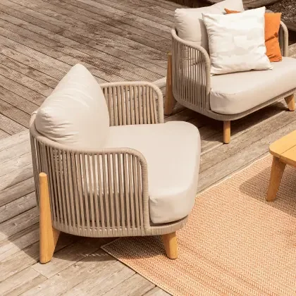 Sillón Individual Livas en Beige - Muebles para el exterior, Uruguay | Naterial Uruguay