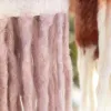 THROW BLEND LANA Y MOHAIR ROSA en Rosa - Textiles, Uruguay | Sentido Jose Ignacio, vista 3 de 4