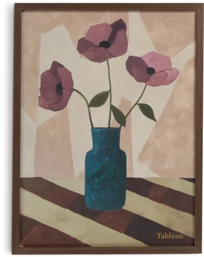 Marco para fotos TORD 30x40 cm madera oscura en Marrón - Decoración de pared, Uruguay | JYSK