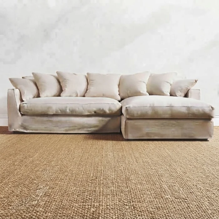 Sillón Modulado Tamar Crudo en Gris - Sillones y sofás, Uruguay | Aihaus