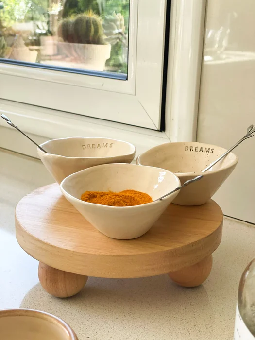 Base de madera con esferas — 20cm en Madera natural - Decoración, Uruguay | Dreams On Time, vista 22