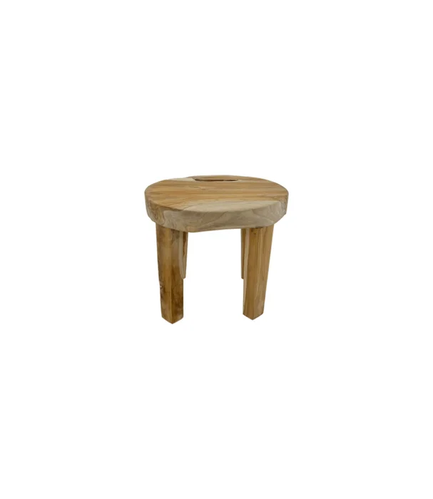 MESA OFELIA CLEAR RAIZ en Madera natural - Mesas de arrimo, Uruguay | Masinfinito Casa, vista 2