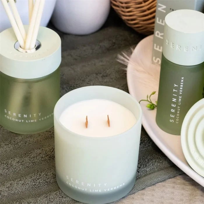 VELA AROMATICA 295ML SERENITY COCONUT LIME - Velas y Portavelas, Uruguay | Decohogar, vista 2
