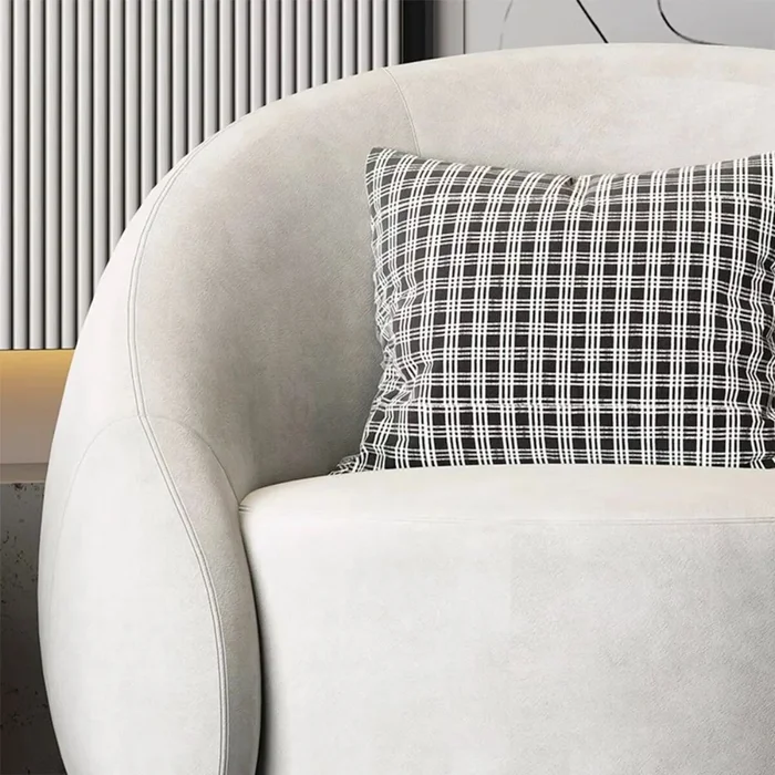 POLTRONA ARRONDI Off White en Off-white - Butacas, banquetas y puffs, Uruguay | Viasono, vista 3
