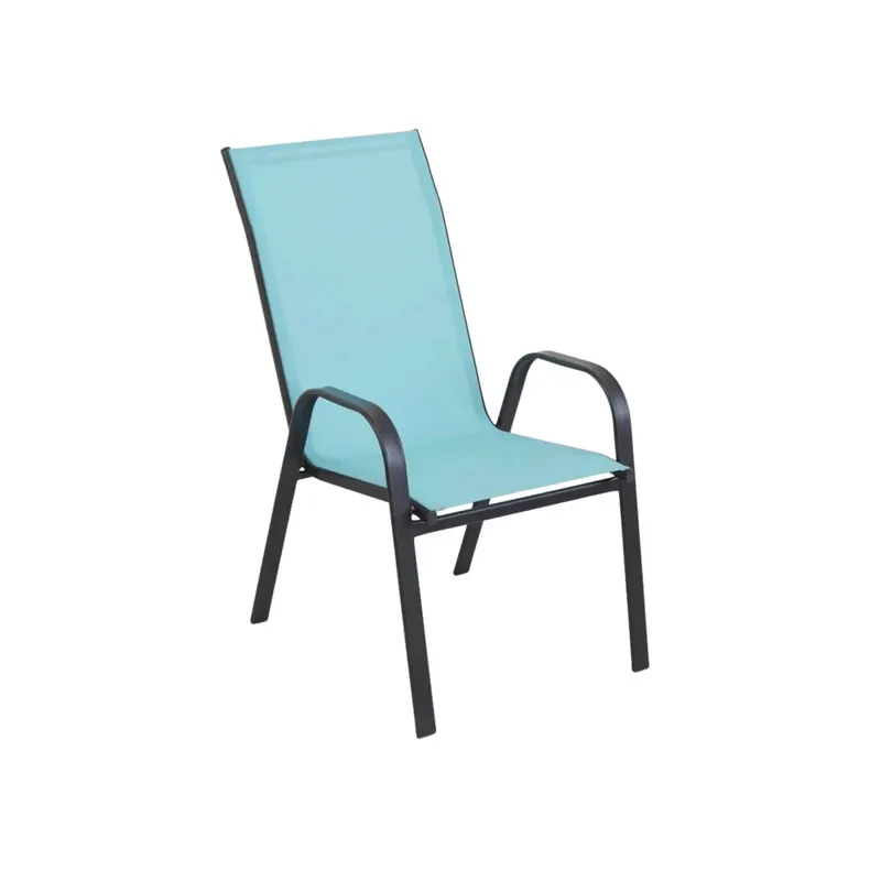 Silla de Textilina metal - Turquesa en Turquesa - Muebles para el exterior, Uruguay | Rústico Hogar